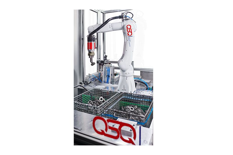 Bild von einer Bin Picking Maschine